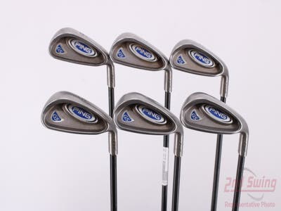 Ping G5 Iron Set 6-GW Graman Custom Fitted 310 Iron Graphite Regular Right Handed Gold Dot 37.25in