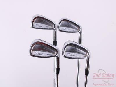 Titleist 690.CB Forged Iron Set 7-PW Rifle Flighted 6.0 Steel Stiff Right Handed 37.5in