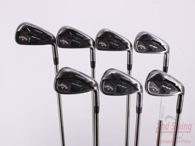 Callaway Apex 19 Iron Set 4-PW UST Mamiya Recoil 95 F3 Graphite Regular Right Handed 38.5in