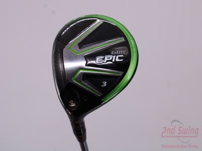 Callaway GBB Epic Fairway Wood 3 Wood 3W 15° Project X HZRDUS T800 Green 65 Graphite Stiff Left Handed 43.0in
