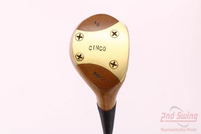 New Todd Demsey "Cinco" Persimmon 5 Wood Steel Right Handed 42in