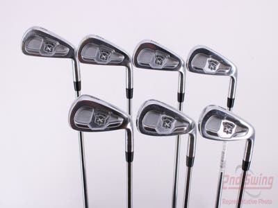 Callaway 2009 X Forged Iron Set 4-PW Project X Rifle 6.0 Steel Stiff Right Handed 37.75in