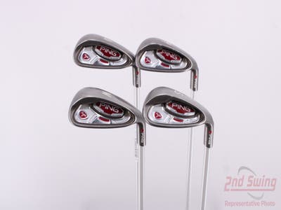 Ping Faith Iron Set 8-PW SW Ping ULT 200 Ladies Graphite Ladies Right Handed Red dot 35.5in