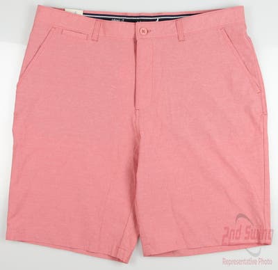 New Mens Johnnie-O Golf Shorts 38 Red MSRP $89