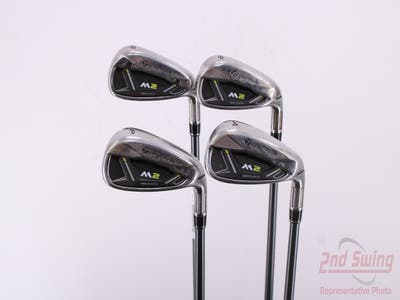 TaylorMade 2019 M2 Iron Set 8-PW GW TM Reax 55 Graphite Senior Right Handed 36.5in