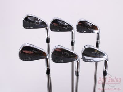Callaway 2018 Apex MB Iron Set 5-PW Aerotech SteelFiber i110cw Graphite X-Stiff Right Handed 39.0in