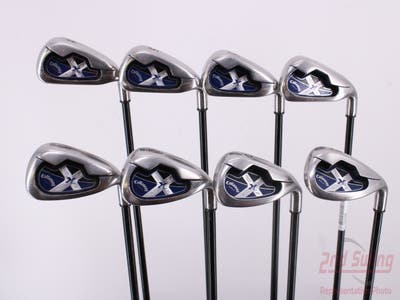 Callaway X-18 Iron Set 4-PW SW Callaway System CW75 Graphite Regular Right Handed 37.75in
