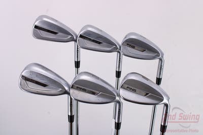 Ping G700 Iron Set 6-PW GW AWT 2.0 Steel Stiff Right Handed Black Dot 38.0in