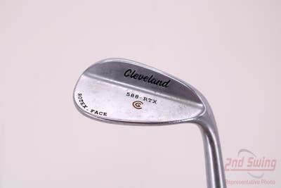Cleveland 588 RTX Satin Chrome Wedge Sand SW 56° 16 Deg Bounce Cleveland ROTEX Wedge Steel Wedge Flex Right Handed 35.5in