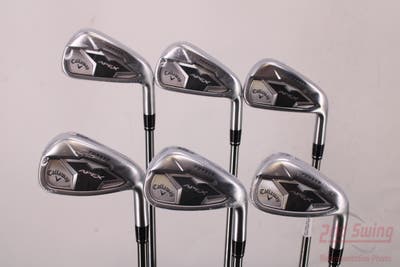 Mint Callaway Apex 19 Iron Set 5-PW Project X Catalyst 60 Graphite Regular Right Handed 37.75in