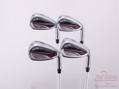 Ping G LE 2 Iron Set 8-PW GW ULT 240 Lite Graphite Ladies Right Handed Red dot 36.0in