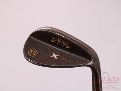 Callaway X Forged Vintage Wedge Lob LW 58° 11 Deg Bounce Project X 6.0 Steel Stiff Right Handed 35.25in