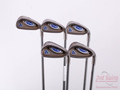 Ping G5 Iron Set 6-PW Ping TFC 100I Graphite Stiff Right Handed Green Dot 38.25in