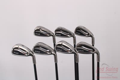Ping G25 Iron Set 7-PW GW SW LW Ping TFC 189i Graphite Regular Right Handed Maroon Dot 37.75in
