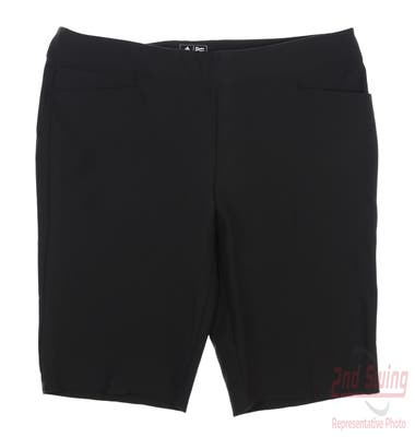 New Womens Adidas Ultimate Adistar Bermuda Shorts X-Small XS Black MSRP $70