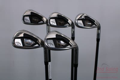 Mint Callaway Rogue ST Max Iron Set 8-PW AW GW Project X Cypher 60 Graphite Regular Right Handed 36.75in