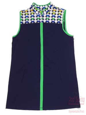 New Womens Kinona Match Play All Day Sleeveless Dress Small S Multi MSRP $179