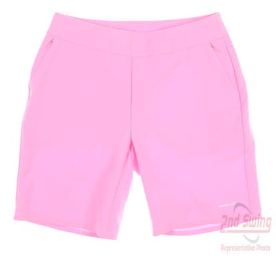 New Womens Cutter & Buck Golf Shorts Small S Pink MSRP $90