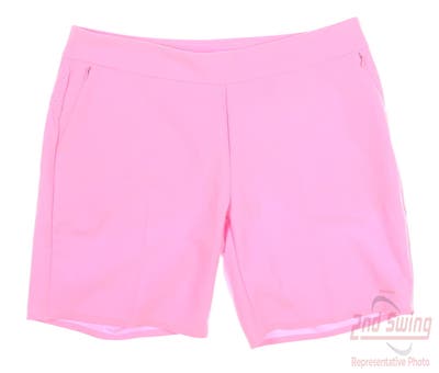New Womens Cutter & Buck Annika Golf Shorts X-Large XL Pink MSRP $85