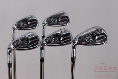 TaylorMade M CGB Iron Set 8-PW GW SW UST Mamiya Recoil 460 F3 Graphite Regular Left Handed 37.5in