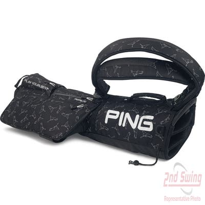 Brand New 10.0 Ping 2022 Moonlite Black/Mr. PING Carry Bag