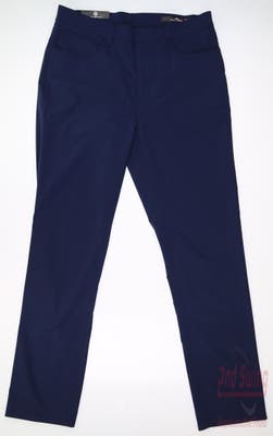 New Mens Ralph Lauren RLX Golf Pants 32 x32 Navy Blue MSRP $115