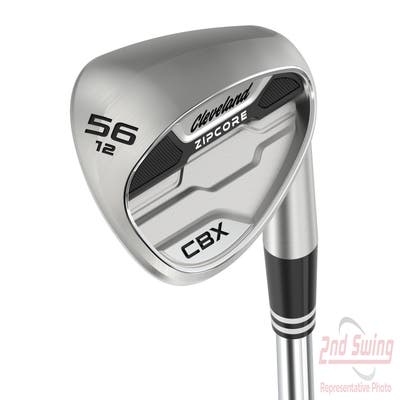New Cleveland CBX Zipcore Wedge Sand SW 56* Loft 12* Bounce Dynamic Gold Spinner TI Steel Wedge Flex Right Handed