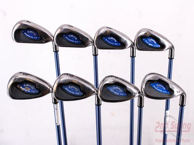 Callaway X-16 Iron Set 4-PW SW System UL 45 Graphite Ladies Right Handed 37.25in