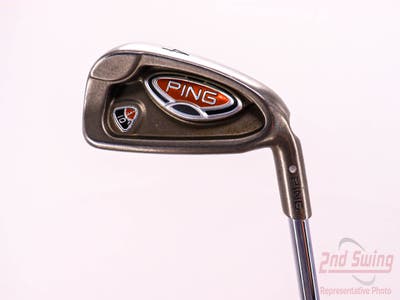 Ping i10 Single Iron 4 Iron Ping AWT Steel Regular Right Handed Silver Dot 40.0in