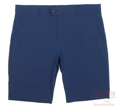 New Mens Greyson Golf Shorts 36 Juniper Blue MSRP $115