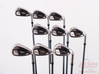 Callaway Rogue ST Max Iron Set 4-PW AW GW UST Mamiya Recoil 65 Dart Graphite Regular Right Handed 38.75in