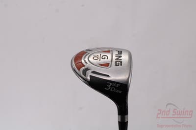 Ping G10 Draw Fairway Wood 3 Wood 3W 15.5° Ping TFC 129F Graphite Regular Right Handed 42.75in
