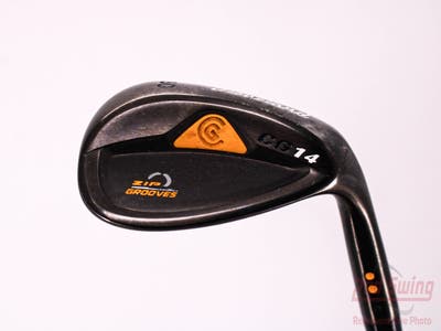 Cleveland CG14 Gunmetal Wedge Lob LW 60° 12 Deg Bounce Cleveland Traction Wedge Steel Wedge Flex Right Handed 35.0in