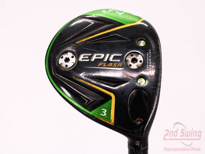 Callaway EPIC Flash Sub Zero Fairway Wood 3 Wood 3W 15° Project X Even Flow Green 65 Graphite Stiff Right Handed 43.0in