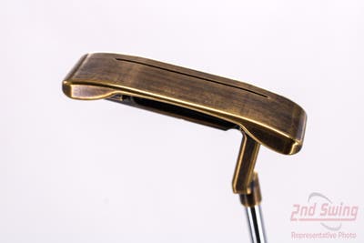 New Goodwood Rustic Brass Monkey 2/10 Putter Steel Right Handed 35.0in