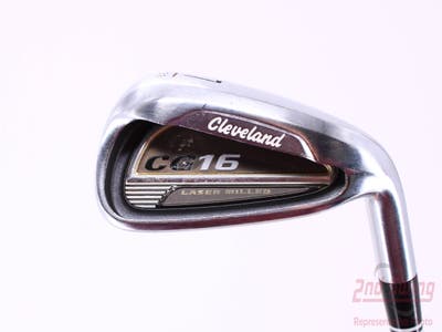 Cleveland CG16 Satin Chrome Single Iron 7 Iron Cleveland Traction 85 Steel Steel Stiff Right Handed 37.5in
