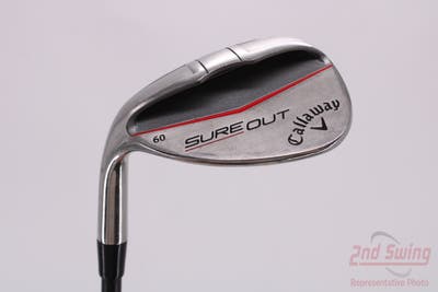 Callaway Sure Out Wedge Lob LW 60° UST Mamiya 65 SURE OUT Graphite Wedge Flex Left Handed 35.0in