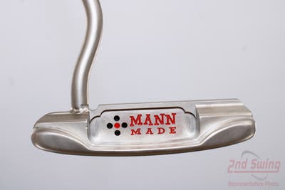 Mint MannKrafted MA/66 Nickel Plate Pipe Neck Putter Steel Right Handed 35.0in