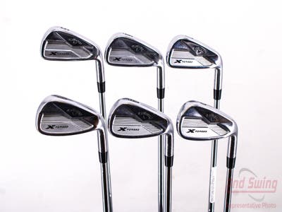 Callaway 2018 X Forged Iron Set 5-PW Dynamic Gold Tour Issue X100 Steel X-Stiff Right Handed 38.5in