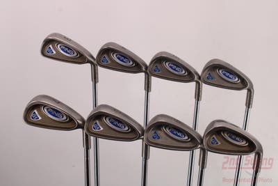 Ping G5 Iron Set 3-PW Stock Steel Shaft Steel Stiff Right Handed Blue Dot 38.25in