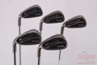 Ping G25 Iron Set 5-9 (NO PW in set) Iron Ping CFS Steel Stiff Left Handed Black Dot 38.0in
