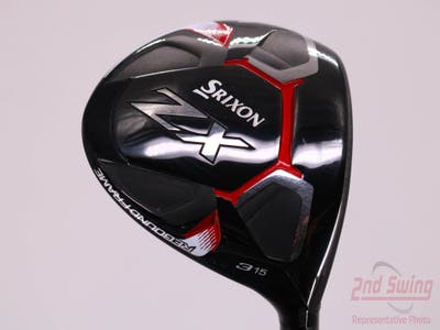 Srixon ZX Fairway Wood 3 Wood 3W 15° Project X EvenFlow Riptide 60 Graphite Stiff Right Handed 43.25in