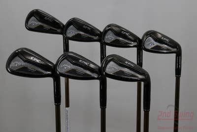 Callaway EPIC Forged Star Iron Set 7-PW AW GW SW UST ATTAS Speed Series 50 Graphite Senior Right Handed 37.25in