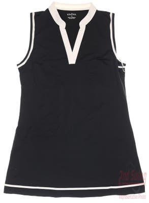New Womens Kinona Sleeveless Golf Dress X-Large XL Black MSRP $170