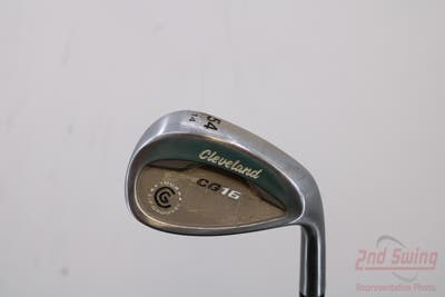 Cleveland CG16 Black Pearl Wedge Sand SW 54° 14 Deg Bounce Dynamic Gold Tour Issue S400 Steel Stiff Right Handed 35.5in