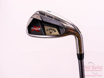 Callaway Razr X Single Iron Pitching Wedge PW Callaway 55 Gram Graphite Ladies Right Handed 34.5in