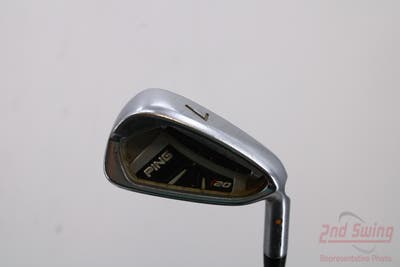 Ping I20 Single Iron 7 Iron Ping CFS Steel Stiff Right Handed Yellow Dot 37.0in