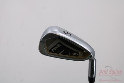 Ping I20 Single Iron 5 Iron Ping CFS Steel Stiff Right Handed Yellow Dot 38.0in