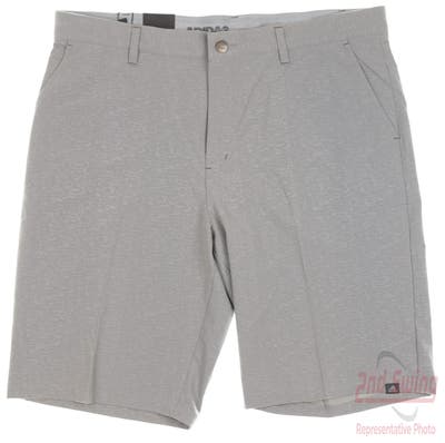 New Mens Adidas Golf Shorts 36 Gray MSRP $70