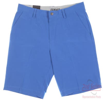 New Mens Adidas Golf Shorts 32 Blue MSRP $65